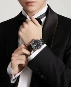 拓天馬TUTIMA經典大飛系列6108-0141mm炫黑盤面