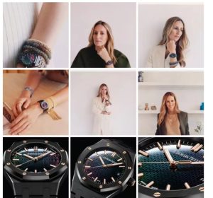 愛彼皇家橡樹系列34毫米黑色陶瓷自動上鏈腕表限量版