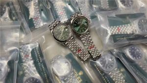 VS廠勞力士36尺寸綠盤棕櫚葉日志搭配3235機芯細節介紹