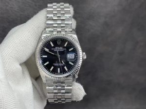 詳說vs勞力士黑盤36日志對比正品搭配3235機芯會不會一眼假問題！