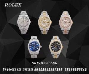 勞力士RolexSky-Dweller縱航者型滿天星定制版復刻表細節解讀