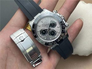 C廠勞力士灰膠灰熊迪m126519ln-0006是否對版？