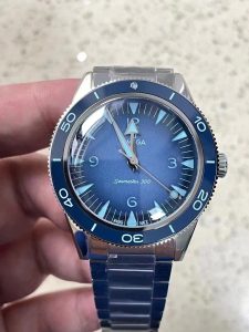 VS廠的歐米茄海馬300米冰藍面幽靈黨推薦評測