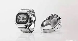 以“縮微藝術”將經典 G-Shock 5000 手表幻化為精巧戒指