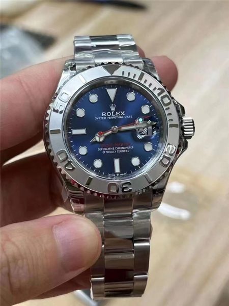 VS廠勞力士游艇名仕藍款復刻表是經典制表工藝的精彩重現