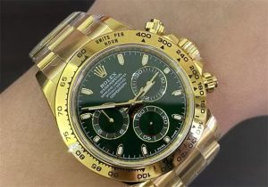 VS廠勞力士迪通拿綠金迪4130機：復刻表中的卓越之選？